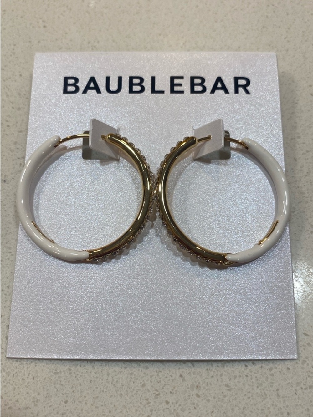 BaubleBar Oriana Hoop Earrings